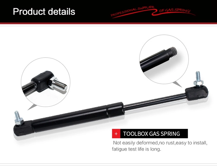 Lifting Lockable Gas Struts Lift Gas Spring for Toolbox, Sofa, Chair