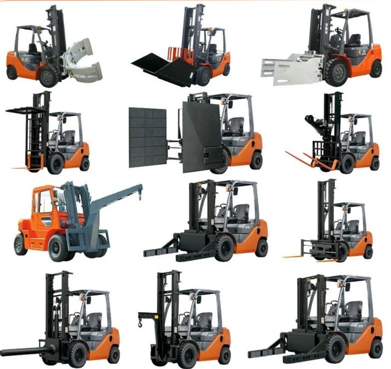 Double Filter 8t Forklift 3 Stage Mast 8 Ton 9 Ton 10 Ton Diesel Forklift Truck