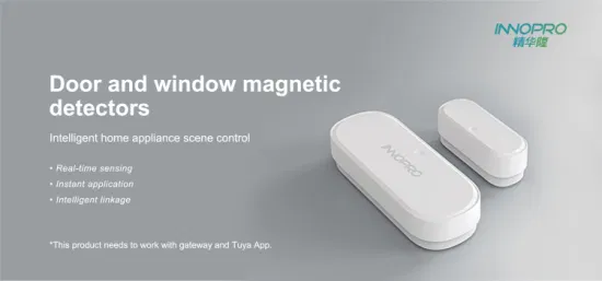 Tuya APP Smart Zigbee Window Magnetic Sensor Smart Door Sensor