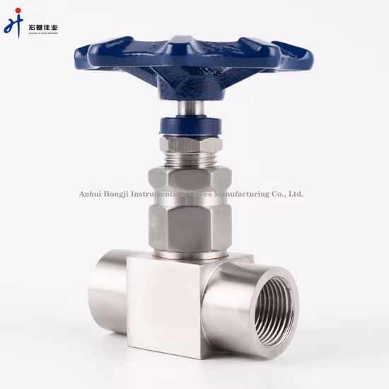Hongji Handwheel 316L Stainless Steel Needle Valve with Female 1/4 or 3/4 NPT Needlevalve